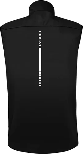 Miniatura 2 de URBEST Chaleco ligero de Softshell para hombre chaqueta sin mangas con bolsillos para golf senderismo viajes