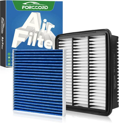Miniatura 27 de Kit de filtro de aire de motor y de cabina Forccord Compatible con Honda Civic 1.5L 2016 2017 2018 2019 2020 2021 Filtro de cabina de carbón