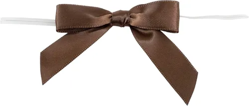 Miniatura 21 de Reliant Ribbon 100 unidades lazo 2,5 longitud X 1,75 de largo moño cinta , Dorado antiguo, 5/8