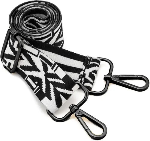 Miniatura 19 de ZOOEASS Hebillas de níquel Correa ancha para el hombro ajustable de repuesto para cinturón de pistola, hebilla de guitarra estilo bandolera