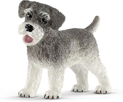 Miniatura 9 de Schleich Farm World - Figura de perro de juguete Bichon Frise - Juguetes de animales de granja para niños y niñas - Niños a partir de 3 años