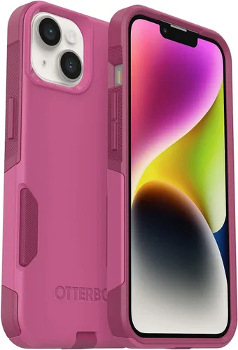 Miniatura 9 de OtterBox Funda de la serie Commuter para iPhone 14 y iPhone 13 (solamente), color negro, delgada y resistente, apta para bolsillo, con protección