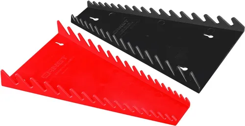 Miniatura 22 de ERNST 5160 - Organizador de llaves inversas, 16 herramientas, rojo