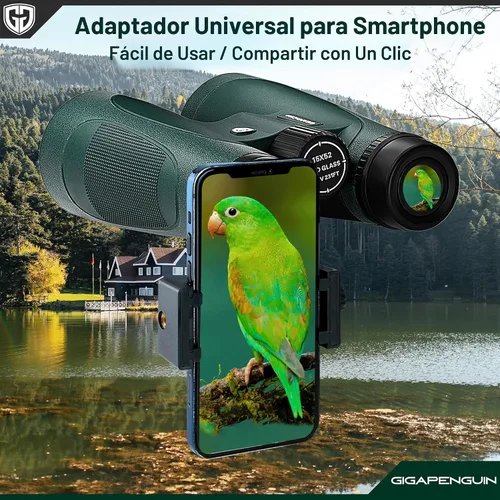 Miniatura 4 de Binoculares HD de 15x52 para adultos de alta potencia con adaptador de teléfono mejorado - Binoculares de gran campo visual con visión clara en poca