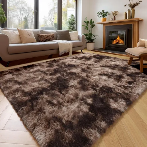 Miniatura 67 de Alfombras de color verde salvia para dormitorio, sala de estar, alfombra peluda esponjosa de 5 x 8 pies para guardería, aula, adolescentes, niños