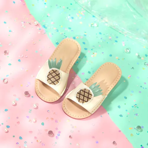Miniatura 7 de THEE BRON Lindas pantuflas para niñas, sandalias elegantes para niños pequeños y niños