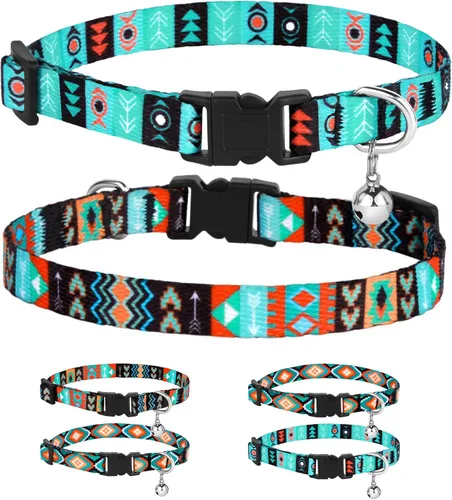 CollarDirect Cat Collar Breakaway with Removable Bell Set of 2 PCS Varios colores