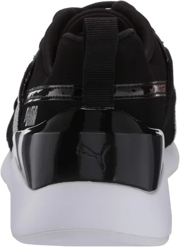 Miniatura 3 de Puma Tenis Muse X-2 para mujer color negro plateado talla 6 M de EE UU Negro