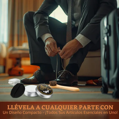 Miniatura 7 de Feilove Acondicionador y limpiador de cuero con aceite de visón 4 en 1, 3.52 onzas, fórmula impermeable prémium para botas y zapatos