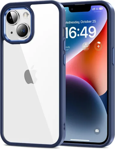 Miniatura 23 de HOOMIL Funda para iPhone 7 Plus/iPhone 8 Plus de 5.5 pulgadas, no amarillea, protección contra caídas, cubierta trasera dura transparente