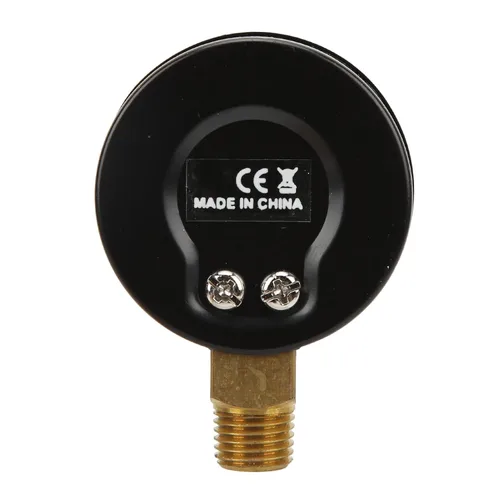Miniatura 7 de Tissting Medidor de presión 1/4 pulgada NPT Rosca 0-200psi 0.0-30.9 lbs/cm² 1.969 in Diámetro Esfera Circular Top Mount Manómetro para Agua Aire