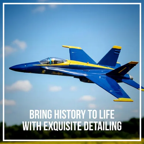 Miniatura 5 de Postage Stamp F/A-18C Hornet Blue Angels - Modelo de avión a reacción de metal fundido a presión a escala 1/150 con soporte de exhibición, aeronave