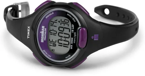 Miniatura 2 de Timex Ironman Essential 10 - Reloj de tamaño mediano, Sport Ironman - Reloj de regazo de tamaño mediano 10, color negro y morado