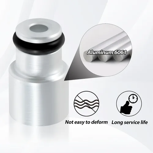 Miniatura 5 de FUSCH 8Pcs LS3 LS7 LS9 L76 Espaciador Adaptador de Inyector de Combustible Cortos para LS2 Colector de Admisión yriel de combustible