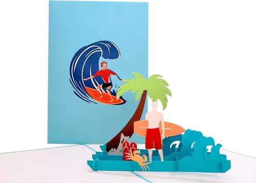 Miniatura 6 de iGifts And Cards Tarjeta de felicitación desplegable 3D de boxeo – Deportes, Negro, Lucha, Multitudes, Ganador – Se pliega – Diversión, Solo Porque