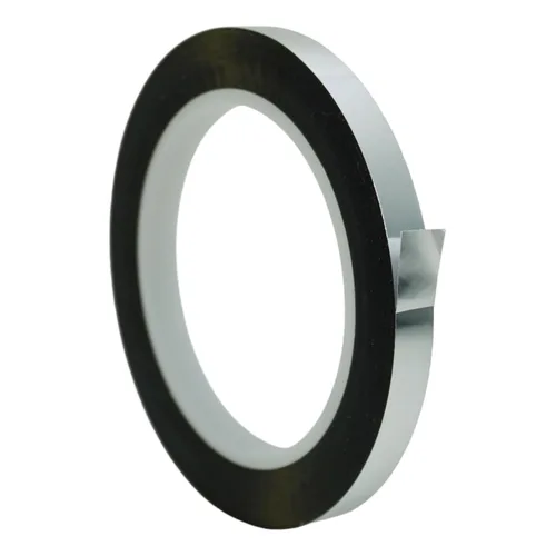GGR Supplies T.R.U. MMYP-1 Cinta de película de poliéster metalizada Mylar con adhesivo acrílico. Múltiples colores disponibles. 72 yardas. (Plata,