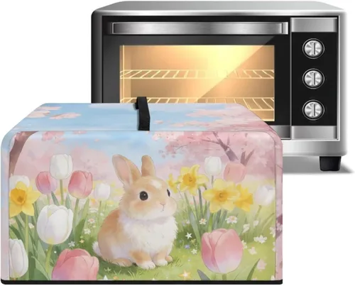 Miniatura 20 de Cubierta de horno de microondas de convección para encimera, tostadora, horno, protector de electrodomésticos para decoración de cocina del hogar