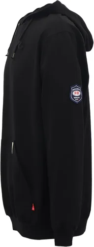 Miniatura 2 de BOCOMAL Sudadera con capucha FR para verano, 7.5 onzas, ligera, de algodón, resistente al fuego, (no forro polar)