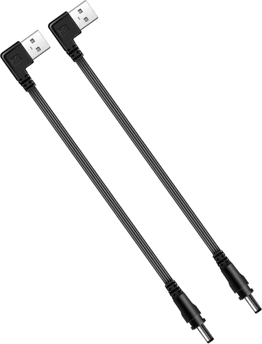 Miniatura 7 de 1 cable USB corto, cable USB desmontable para ropa calentada, chaqueta, chaleco, suéter, ropa interior térmica, cable de alimentación portátil de 5 V