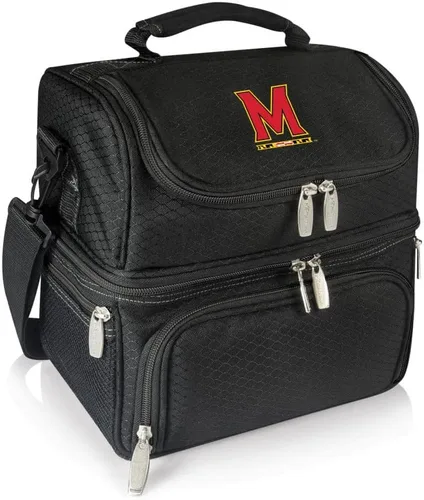 Miniatura 59 de PICNIC TIME NCAA Nebraska Cornhuskers Pranzo - Lonchera aislada con juego de pícnic, bolsa enfriadora para el almuerzo Negro
