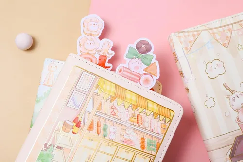 Miniatura 7 de Cuaderno de Diario Kawaii de KetA – Cuaderno de Papelería Japonesa Estética Linda, 256 Páginas – Perfecto para Niñas, Adolescentes y Mujeres