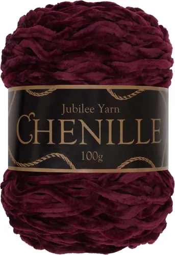 Miniatura 34 de JubileeYarn - Hilo de chenilla (3.53 oz/poliéster peinado, circonita), 1 pastel