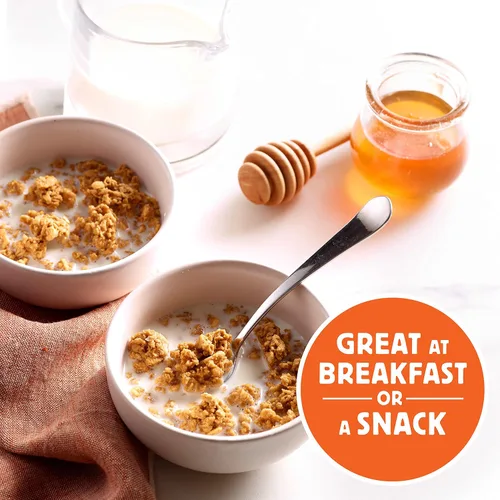 Miniatura 6 de Honey Bunches of Oats Cereal de granola tostado con miel, bolsa de 11 onzas (paquete de 5)