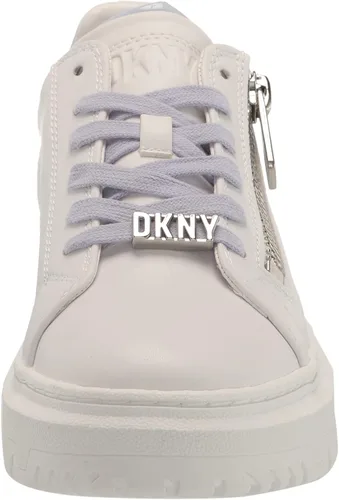 Miniatura 2 de DKNY Tenis de cuero con cordones para mujer