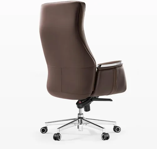 Miniatura 9 de EUREKA ERGONOMIC Royal II - Silla de oficina ejecutiva con respaldo alto, grande y alta con asiento extra ancho, silla de escritorio de cuero
