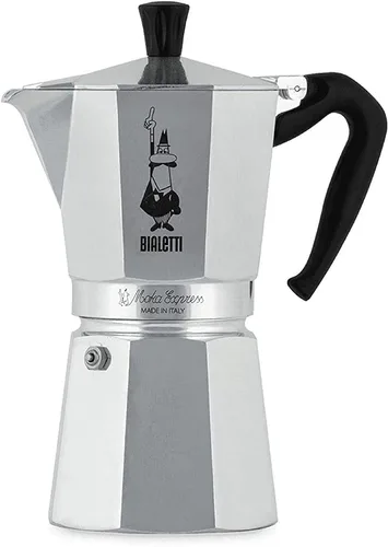 Miniatura 2 de Bialetti Moka Express - Máquina de café expreso de 9 tazas y placa de inducción