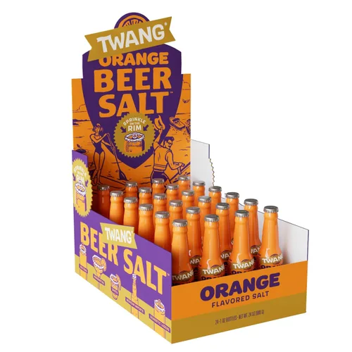Miniatura 8 de Twang Sal de cerveza saborizada, lima, mini botellas de 1.4 onzas para cerveza, cócteles y bebidas (paquete de 24)