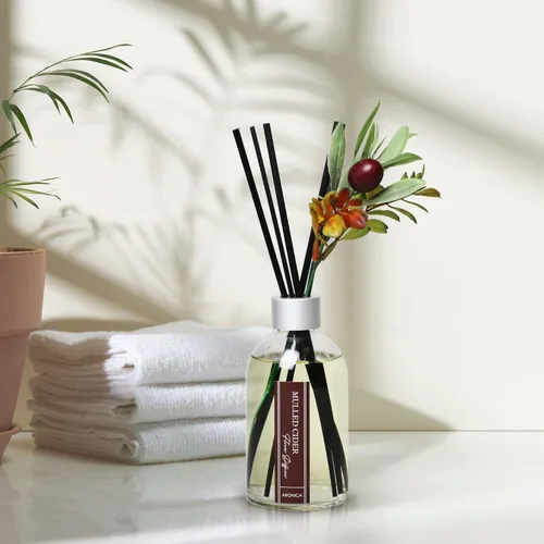 Miniatura 27 de Aronica Difusor de Aroma de Canela para Cocina, Decoraciones de Oficina, Aroma de Vainilla y Canela, Difusor de Varillas de Flores, Aroma en Canela