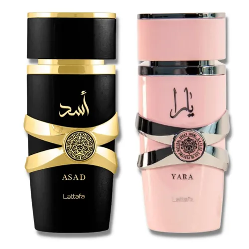 Miniatura 9 de Lattafa para mujeres Set de regalo de 3 piezas de Eau de Parfum (Yara + Yara Moi + Asad) 3.4 oz/100 ml cada uno