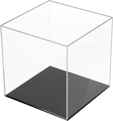 Miniatura 15 de Contenedores cuadrados de acrílico transparente con tapa, cajas de almacenamiento, figuras de acción para el hogar, juguetes organizadores