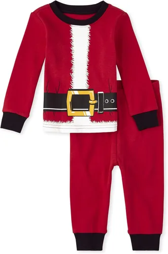 Miniatura 31 de The Children's Place Pijama de Navidad unisex para bebé, algodón Esqueleto