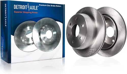 Miniatura 8 de Detroit Axle - Rotores de freno delanteros para Lexus GS350 GS430 GS450h GS460 IS200t IS250 IS300 IS350 Reemplazo de rotores de freno perforados