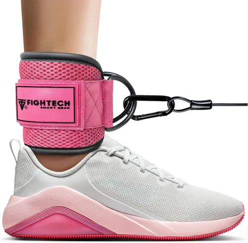 Miniatura 10 de FIGHTECH Ankle Straps Cable Machine Attachment for Gym - Cable Kickback Ankle Straps - Padded Ankle Cuffs for Glute Kickbacks and Leg Workouts
