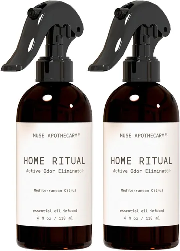 Miniatura 10 de Muse Apothecary Home Ritual Spray Eliminador de Olores Activo - Spray Desodorizante para Muebles y Eliminador de Olores de Baño para el Hogar
