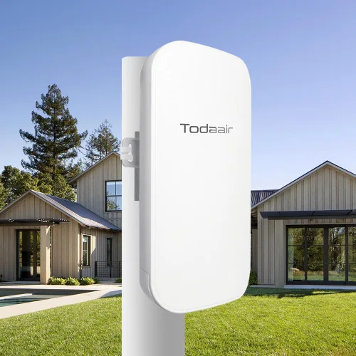 Miniatura 9 de Amplificador de señal WiFi de 1200 Mbps, cubre hasta 3500 pies cuadrados y 35 dispositivos, repetidor WiFi de doble banda de 2.4 y 5 GHz con puerto