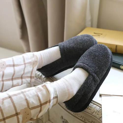 Miniatura 2 de MIXIN Pantuflas para niños pequeños y grandes, zapatos de casa para interiores y exteriores con suela antideslizante