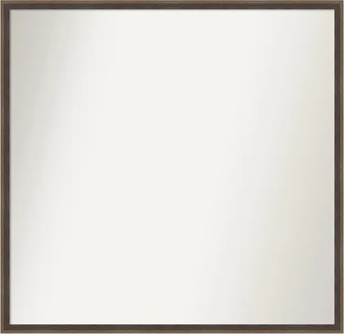 Miniatura 93 de Amanti Art Brown Bathroom Mirror for Over Sink, 23x41 Custom Made Hardwood Wedge Mocha Rectangle Vanity Mirror, Large Modern Wood Frame, Hangs
