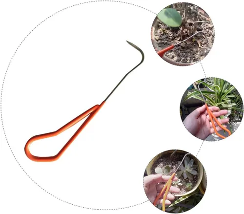 Miniatura 9 de Herramientas de Repot Herramienta de horquilla de desmalezadora de mano Herramienta de deshierbe para el hogar, herramienta de tracción Herramientas