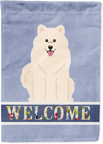 Miniatura 175 de Caroline's Treasures BB5622GF Airedale - Bandera de bienvenida para jardín, bandera decorativa para patio, exteriores, patio, parterres