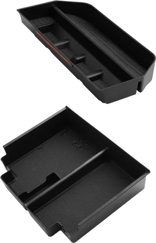Miniatura 22 de LUWU Bandeja organizadora para consola central Ford Edge 2024 2020 2021 2022 2023 2024 Ford Edge SE/SEL/ST-Line/Titanio/ST, organizador de consola