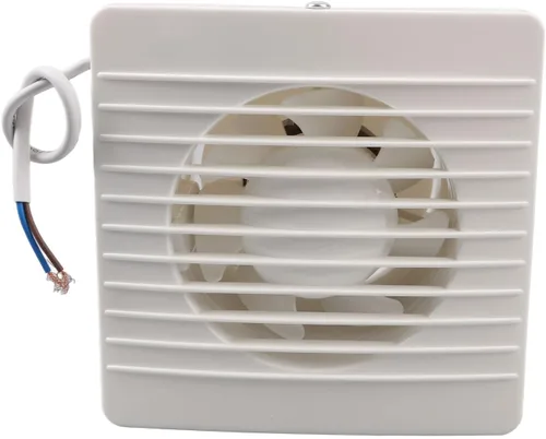 Miniatura 6 de EVGATSAUTO Ventilador de escape de 4 pulgadas para cocina y baño, ventilador de ventilación de alta velocidad a través de la pared con carcasa ABS