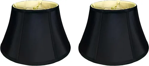 Miniatura 15 de Royal Designs Sombra de lámpara de campana poco profunda Billiotte, cáscara de huevo, 11 x 17 x 10 (BS-711-17EG). Eggshell