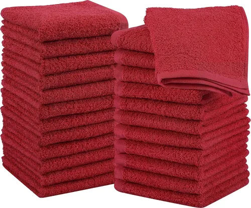 Miniatura 32 de Utopia Towels Juego de paños de algodón 100% hilado en anillo, paños de franela de gama alta, altamente absorbentes y suaves al tacto, paquete