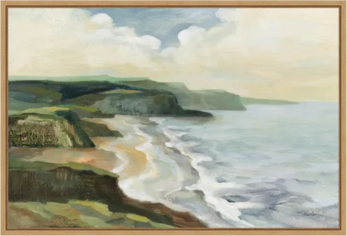 Miniatura 11 de Amanti Art Lienzo enmarcado para pared, 16 x 23 pulgadas, Costa irlandesa de Silvia Vassileva, lienzo enmarcado para pared, obras de arte