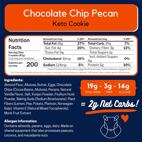 Miniatura 8 de ChipMonk Caja de galletas Keto Sampler (caja de aperitivos variada baja en carbohidratos, sin gluten, sin azúcar)