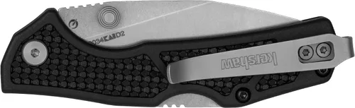 Miniatura 5 de Kershaw Debris - Cuchillo de bolsillo plegable de bloqueo medio, hoja pequeña de acero inoxidable D2 de 2.75 pulgadas con bloqueo medio, apertura